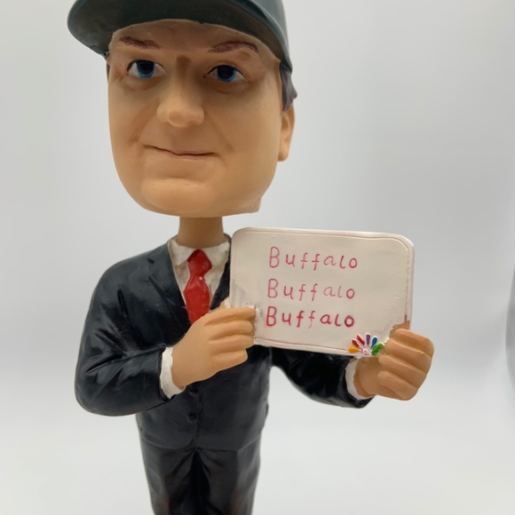 Buffalo Bisons Tim Russert NBC Meet the Press SGA Bobblehead Original Box - Picture 10 of 16